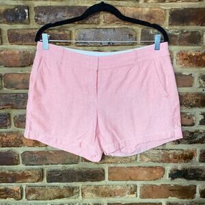 J. Crew Vintage y2k Red Broken-In Chino Shorts Women's Size 8